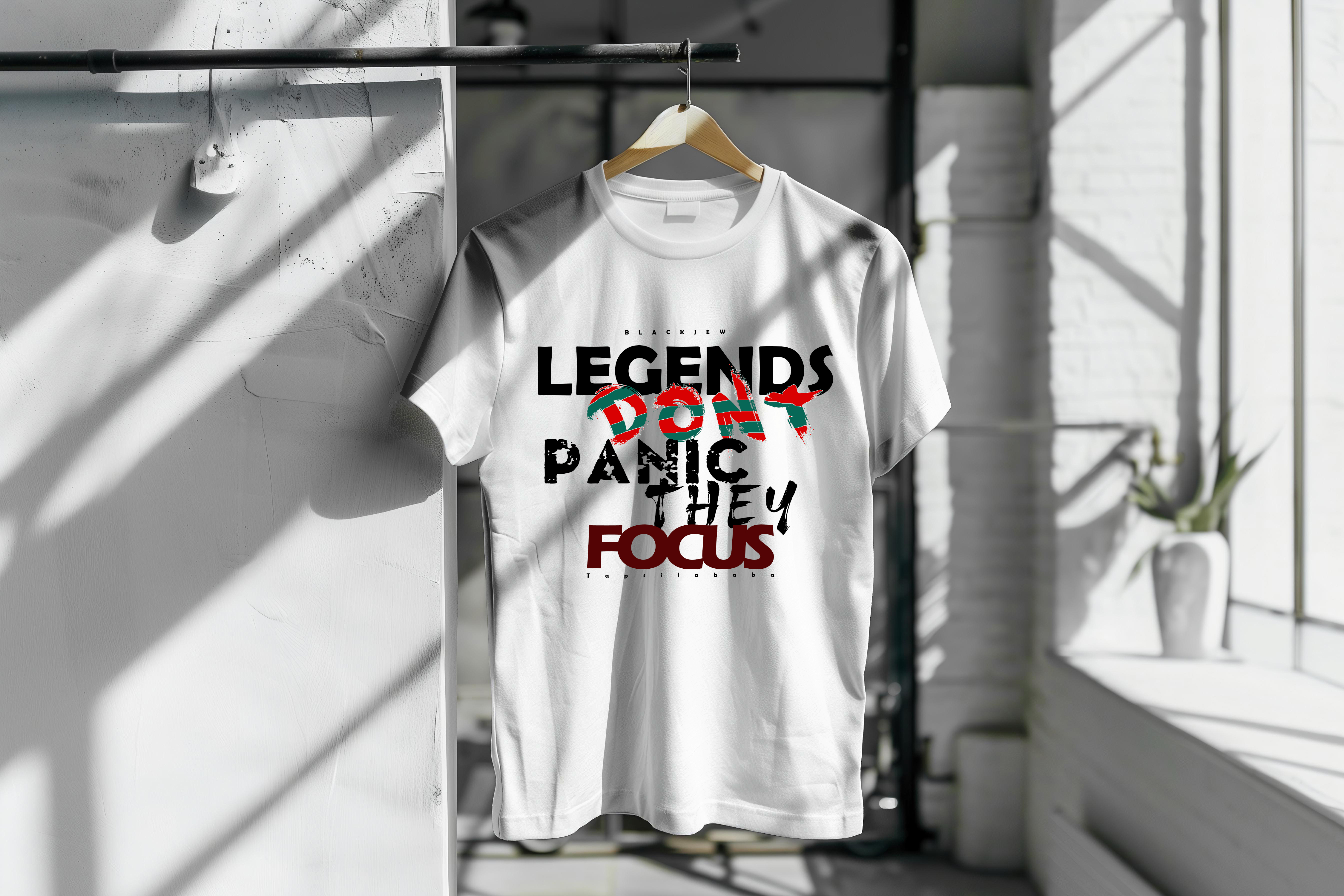 Legends Don't Panic T-Shirt